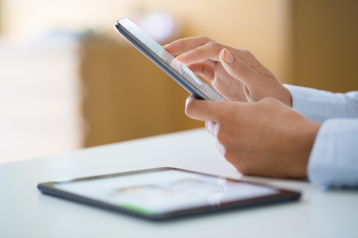 Woman using mobile phone, message sms email Woman using mobile phone, message sms email