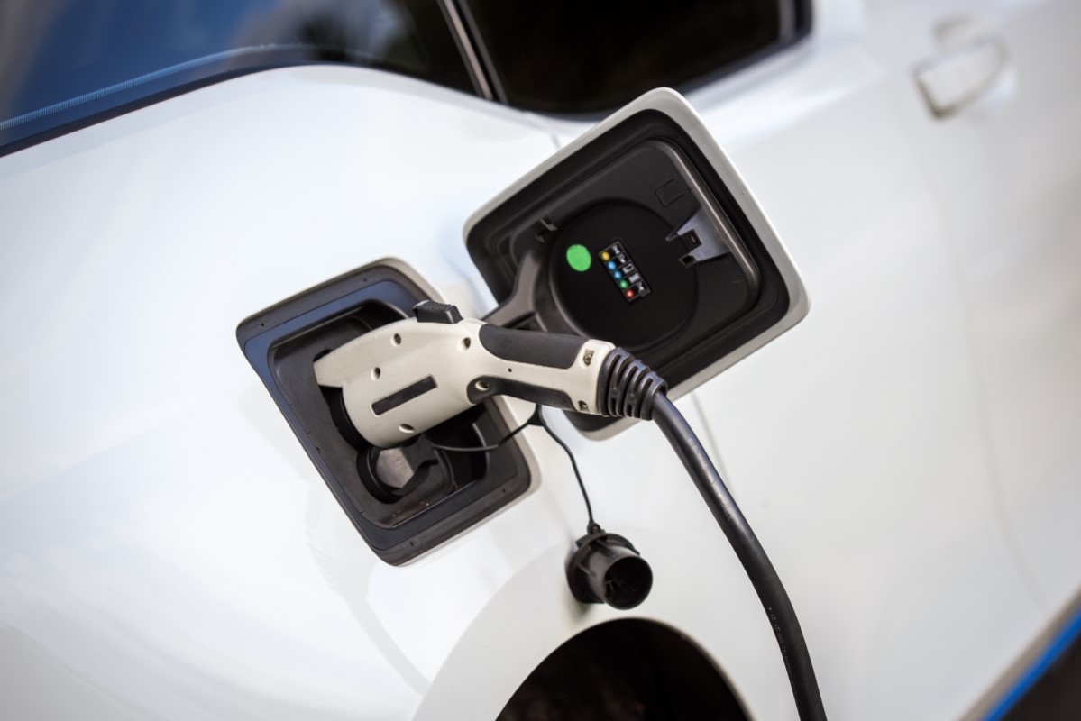white-electric-vehicle-charging